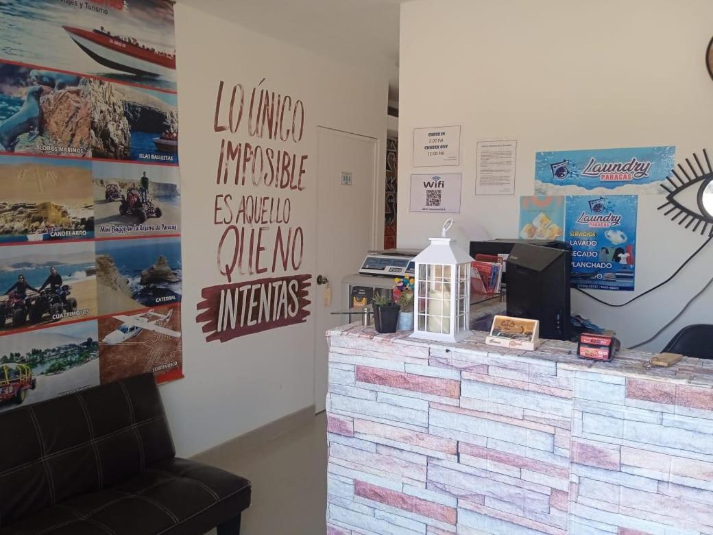 Hostal Brisa Marina Paracas Exterior foto